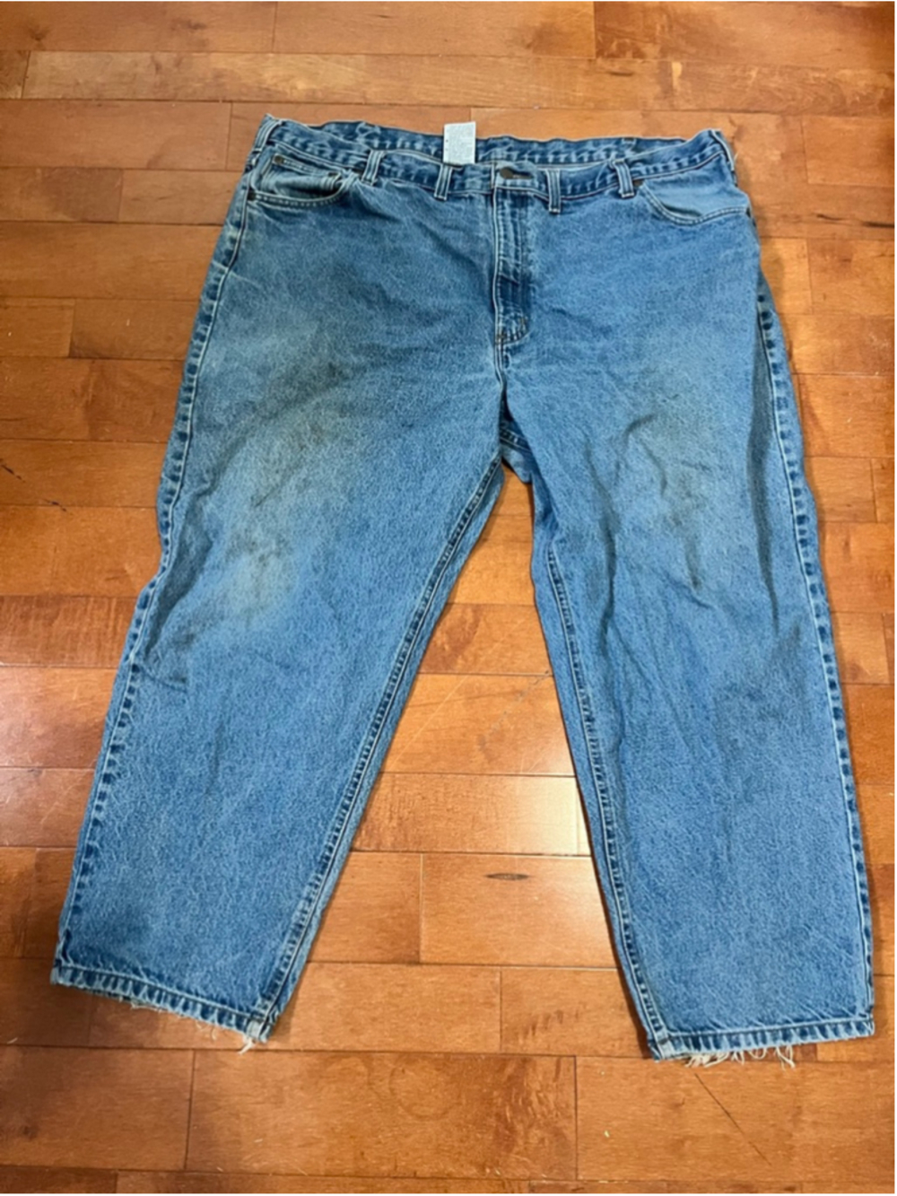 Men's Carhartt Relaxed Fit Blue Jeans 48 x 28